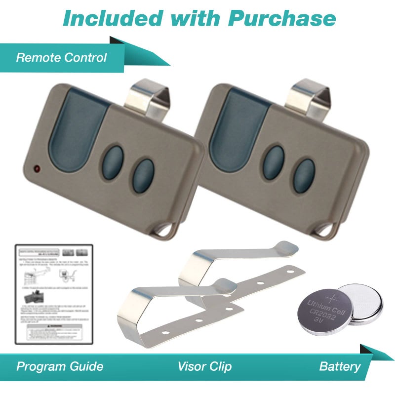 GARAGE STOP 2 Garage Door Remote for Sears Craftsman (139.53680 139.53681) - Image 2